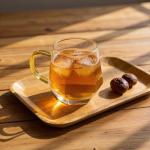 WRINGKIT Set of 4 Glass Espresso Cups, 10 Oz Clear Glass Tea Mugs with Handle, Diamond Shape Espresso Liquor Drinking Mugs for Latte, Cappuccino, Juice, Milk, Beverages, Lightweight