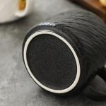 Large Capacity Ceramic Mug - Minimalist Design, Unique Water Cup for Tea & Coffee - Office & Home Use, Couple Mugs Set with Stylish Aesthetic