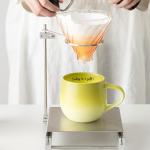 Ceramic Coffee Mug Green Inspirational Ceramic Mug, 12 oz Ceramic – Handcrafted Green Gradient Glaze, Today Is a Gift Inspirational Quote & Surprise Bottom Panda Art, Gift Boxed for Women