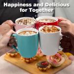 Urbanstrive 16 oz Large Coffee Mug with Handle Tea Cup Novelty Coffee Cup Idea Gift for Men Women Office Work (Pink)