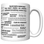 CJ Artisans NCIS Ziva-isms Ziva David Quotes (Team Gibbs) Coffee Mug