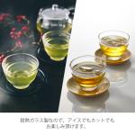 HARIO HU-3012 Heat Resistant Glass Cups, Set of 5, Microwave, Oven, Dishwasher Safe, 6.0 fl oz (170 ml), Made in Japan