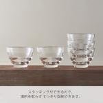HARIO HU-3012 Heat Resistant Glass Cups, Set of 5, Microwave, Oven, Dishwasher Safe, 6.0 fl oz (170 ml), Made in Japan