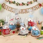 Vesici 6 Set Teacher Appreciation Gifts Coffee Mugs Bulk 12 oz Ceramic Coffee Cups with Opp Bags Matching Socks & Bow Ribbons Teachers' Day Thank You Holiday Employee Appreciation Gifts