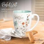 Pavilion Coffee Mugs - Mark My Words Retirement Mug with "Retirement, It's Your Time To Enjoy" Text Design - Ceramic Coffee Cup for Friends, Microwave & Dishwasher Compatible - Multicolor, 20 oz