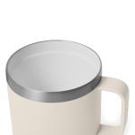 YETI Rambler 14 oz Ceramic Lined Stackable Mug, Vacuum Insulated, Stainless Steel with MagSlider Lid, Cape Taupe