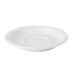 Gibson Home Gracious Dining 7-Ounce Cappuccino Cups Set of 4, Stackable Coffee Cups with 4 Saucers, Metal Stand, Coffee Mugs for Latte, Café, Mocha, Tea