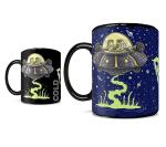 Morphing Mugs Rick and Morty – Trippy Space Cruiser – One 16 oz Heat Sensitive Clue Mug – Full Image Revealed When HOT Liquid Is Added MMUGC1480