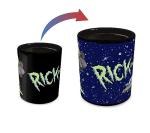 Morphing Mugs Rick and Morty – Trippy Space Cruiser – One 16 oz Heat Sensitive Clue Mug – Full Image Revealed When HOT Liquid Is Added MMUGC1480