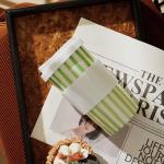 GIROFLIER Ceramic Travel Mug with Lid (12 oz) – Aesthetic Coffee Cup, Minimalist Reusable Coffee Mug for Women & Men, Microwave & Dishwasher Safe, Fits Car Cup Holder (Green)