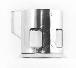 Victoria Bella Russian Traditional Tea Glass Holder. Podstakannik. for Hot or Cold Liquids. Stainless Steel, Chrome Plated.