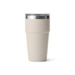 YETI Rambler 20 oz Stackable Tumbler, Stainless Steel, Vacuum Insulated with MagSlider Lid, Cape Taupe