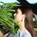 3D Print Mug Earrings and accessories for women and girls coffee caffeine lovers enthusiasts quirky modern contemporary artsy adorable mini tiny cute unique from sueno pots (Glitter Black)