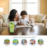 MIYOPESI 26oz Acrylic Glasses Drinkware (Set of 6), Hammered Design Shatter-Proof Plastic Cups, Reusable Large Drinking Tumblers, Stackable, BPA-Free, Dishwasher-Safe (Green)