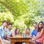 Youda Stainless Steel Double Walled Insulated Cups(Set of 4) Stackable, Coffee Cup/Tea Cup/Chilling Beer Glasses, Great for Toddlers, for Travel, Outdoor, Camping&Everyday(6 oz, Silver)