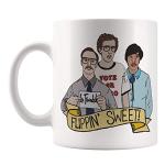 Fonhark - Napoleon Dynamite Mug (Cult Movie, Vote For Pedro, Heck Yes, Superbad, Sixteen, Ferris Bueller's Day Off, The Breakfast Club), 11 Oz Novelty Coffee Mug/Cup, White