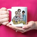 Fonhark - Napoleon Dynamite Mug (Cult Movie, Vote For Pedro, Heck Yes, Superbad, Sixteen, Ferris Bueller's Day Off, The Breakfast Club), 11 Oz Novelty Coffee Mug/Cup, White
