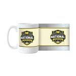 Logo Brands NCAA Michigan Wolverines March Madness National Champions 15 oz Ceramic Coffee Mug | 15 Fluid oz | Ceramic | Hardwood Classic Design