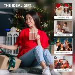 Volhoply 14oz Insulated Stainless Steel Coffee Mug with Lid Bulk 4 Pack,Double Wall Vacuum Travel Coffee Cup with Handle,Reusable Metal Cups Tumbler Cup,Camping Mugs,Ideal Gifts(Mix,4)