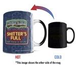 Morphing Mugs National Lampoon’s Christmas Vacation – Cousin Eddie RV – Shitter's Full – One 11 oz Color Changing Heat Sensitive Ceramic Mug – Image Revealed When HOT Liquid Is Added! MMUG1090