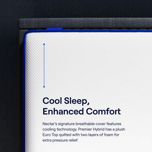 Nectar 12-Inch King Hybrid Mattress with Cooling Gel