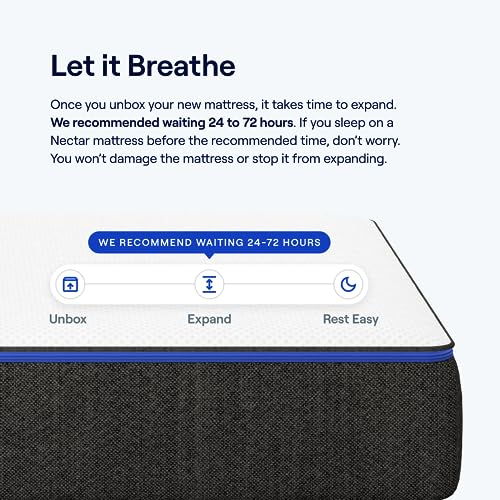 Nectar 12" King Gel Memory Foam Mattress
