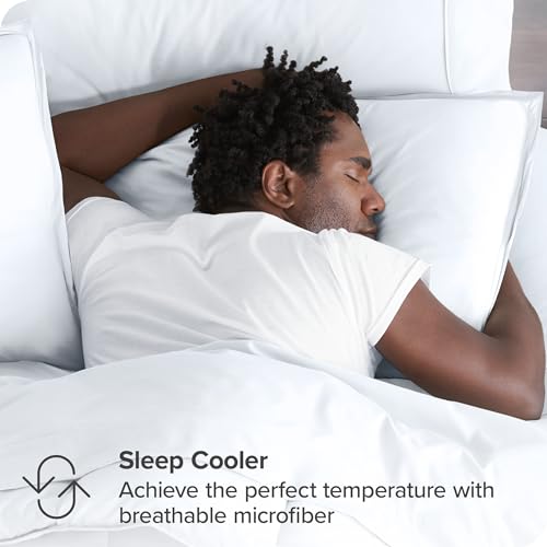 Premium Soft Queen Duvet Cover in White