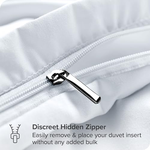 Premium Soft Queen Duvet Cover in White