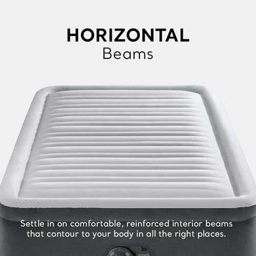 Elevated Twin Air Mattress with Electric Pump