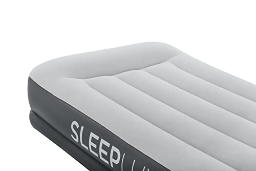 SleepLux Twin Inflatable Air Mattress with Pump