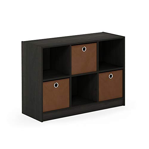 Espresso 3x2 Cube Storage Bookcase Organizer