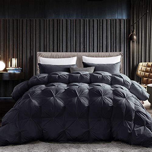 Premium Black Goose Down Comforter - California King