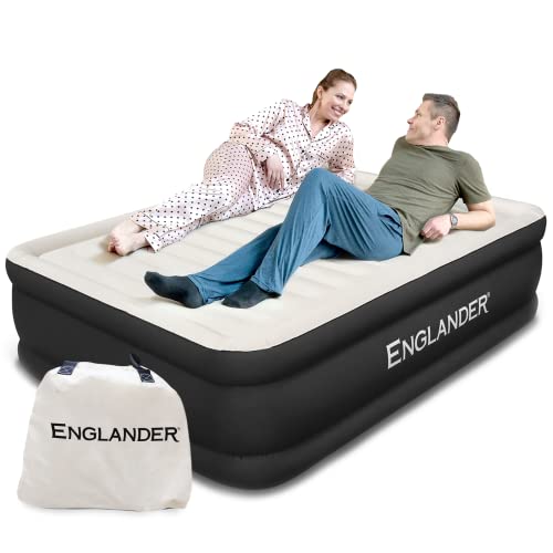 Englander Queen Raised Air Mattress with Pump