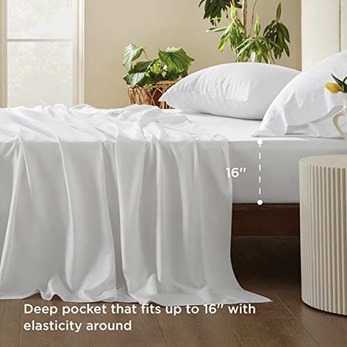 Bedsure Bamboo Cooling Full Size Bed Sheets