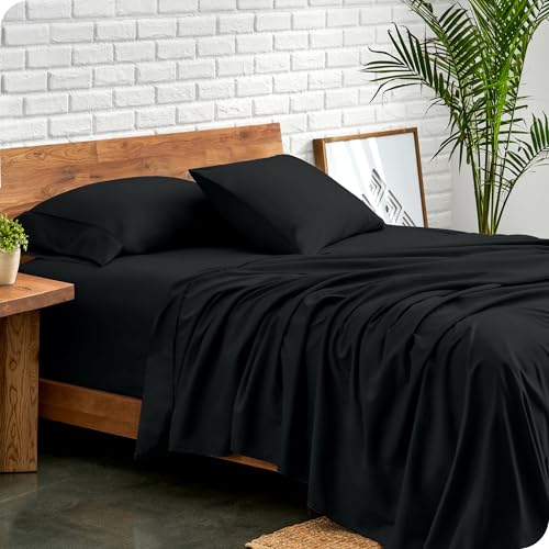 Luxury 1800 Ultra-Soft Queen Sheet Set - Black