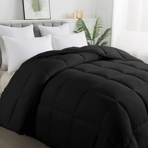 ELNIDO QUEEN® All-Season Black Comforter Set