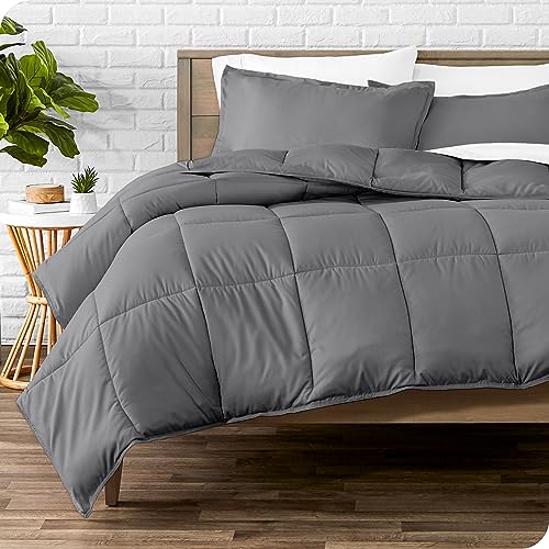 Ultra-Soft Grey Queen Comforter Set