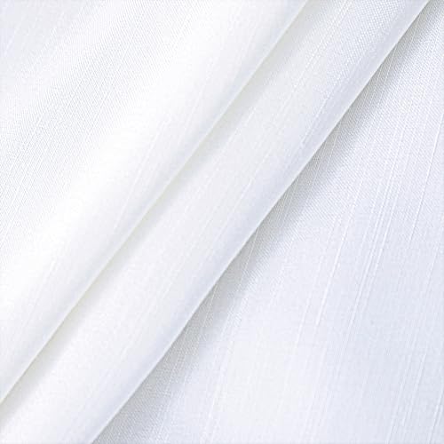 Biscaynebay Adjustable White Bed Skirt for Queen Beds