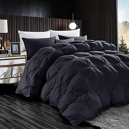 Premium Black Goose Down Comforter - California King