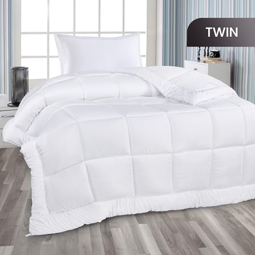 Utopia Bedding Twin All-Season Down Alternative Comforter
