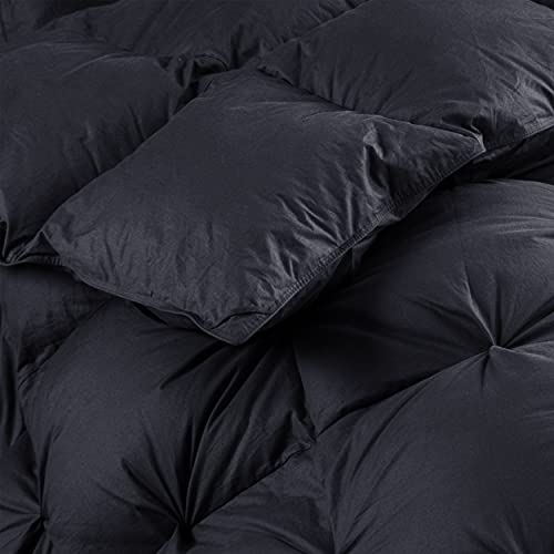 Premium Black Goose Down Comforter - California King