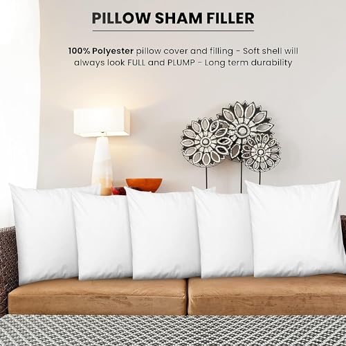 Set of 4 18x18-Inch Pillow Inserts