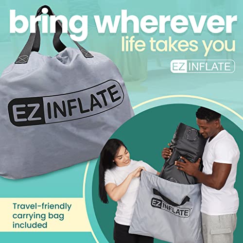 Queen Size EZ Inflate Double-High Air Mattress