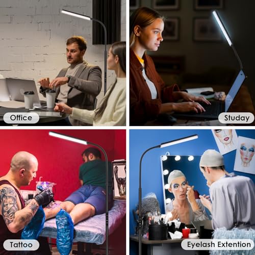 Adjustable LED Floor Lamp with Remote Control