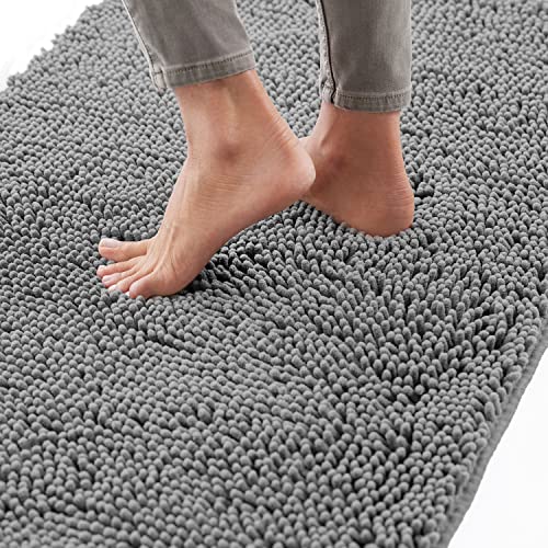 Soft Chenille Bath Rug - Quick Dry & Stylish