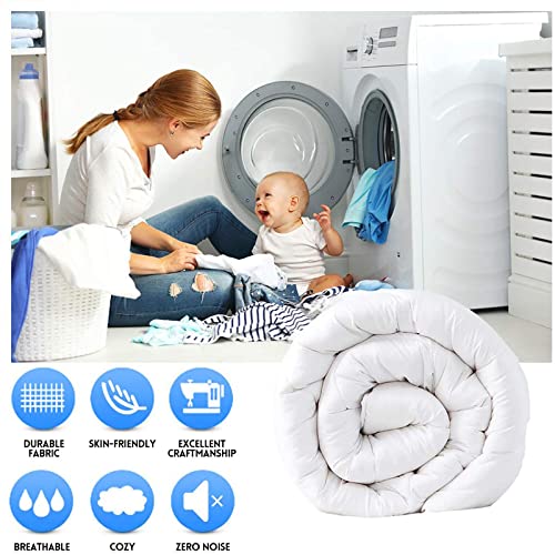 Reversible Queen Size Soft Down Alternative Comforter