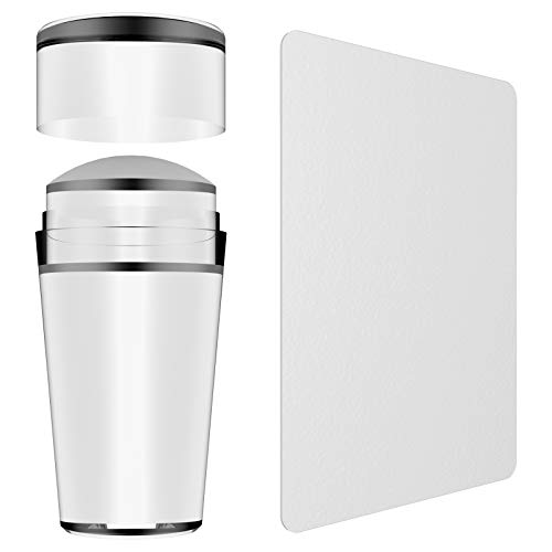 Clear Silicone Nail Art Stamper & Scraper Tool