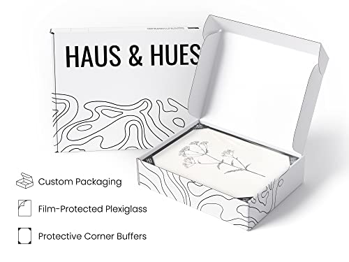 Botanical Grey Floral Wall Art Set of 4