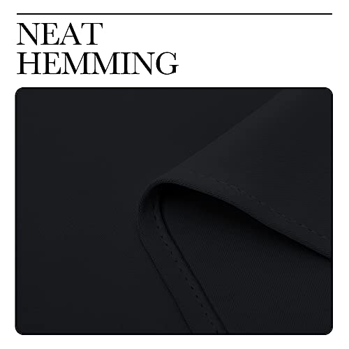 Halloween Pitch Black Thermal Blackout Curtains (2 Panels)