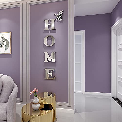 Reflective Acrylic Letter Wall Decor for Bedrooms